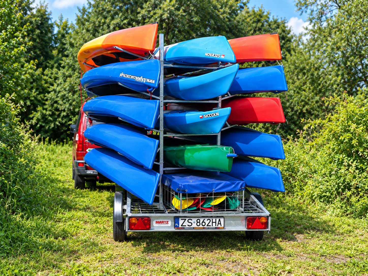TRANSPORT KAJAKÓW